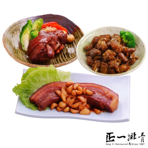 2023迎春享在家年菜-B肉多多-古味燒肉、豬腳滷香筋、德國蒜香豬腳